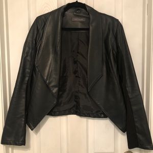 Black Pleather Jacket
